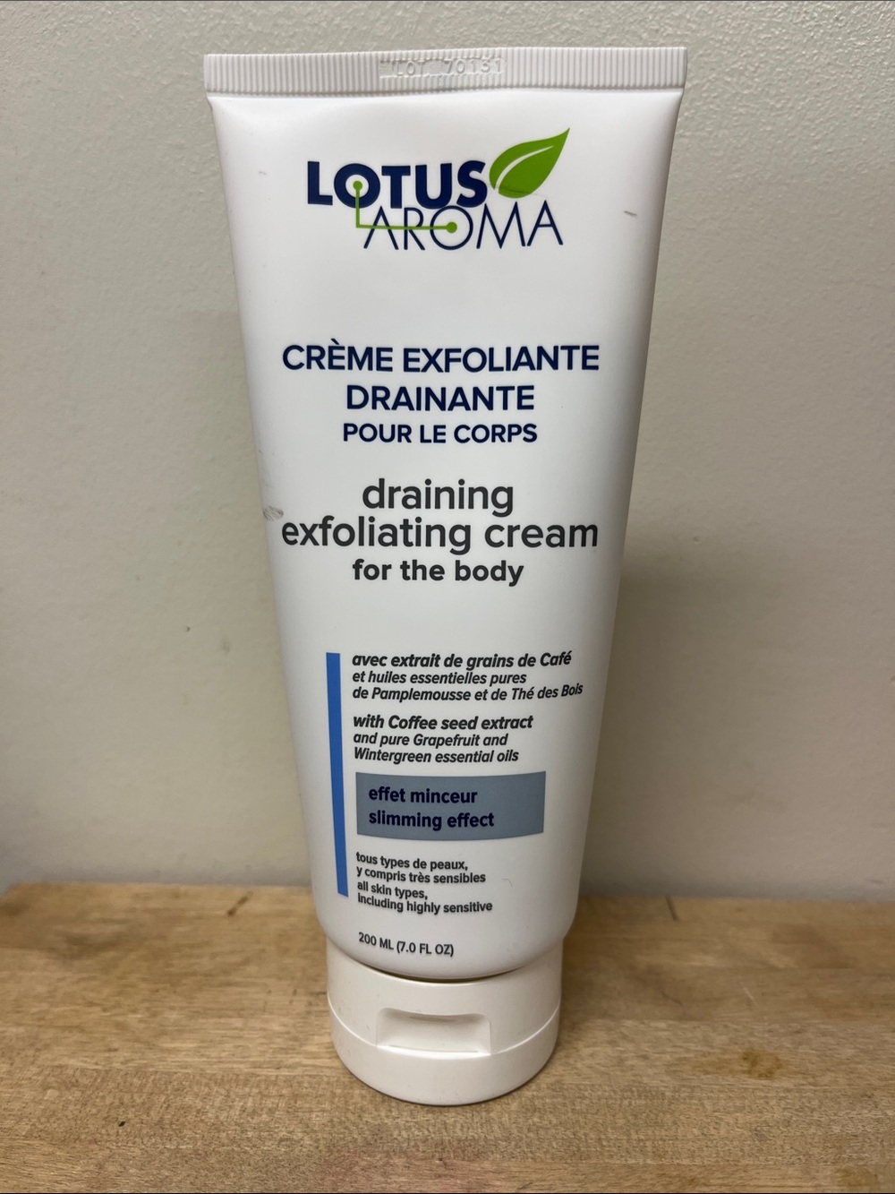 Lotus Aroma Draining Exfoliating Cream